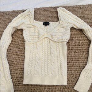 Majorelle Fallone Sweater in Cream Size XS